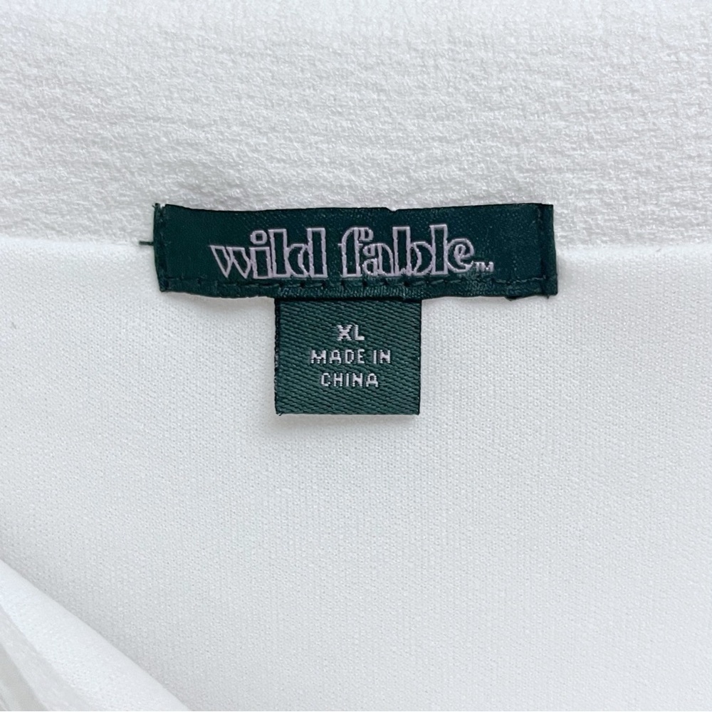 Wild Fable Lightweight White Wide Leg Strapless Tube Jumpsuit - Picture 11 of 14
